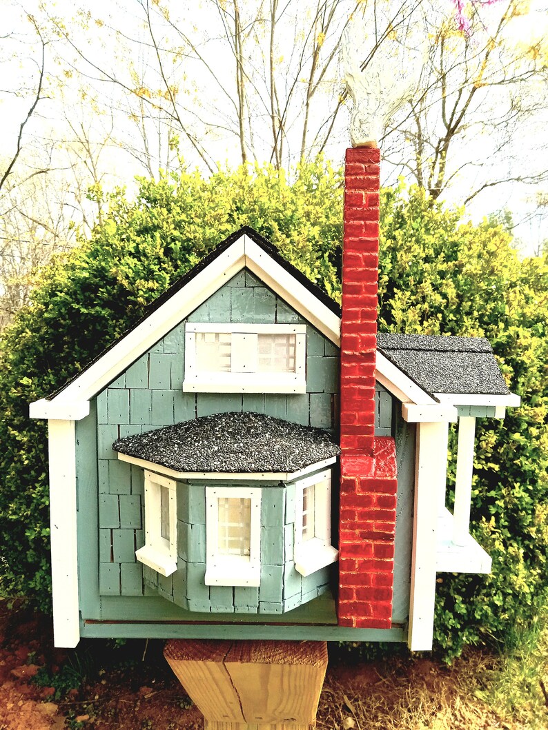 Cape Cod Coastal Cottage Mailbox Etsy