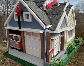Mailbox-Replica of your home-solar lit