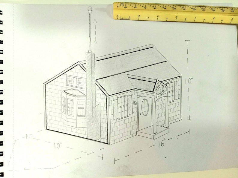 Cape Cod Coastal Cottage Mailbox Etsy