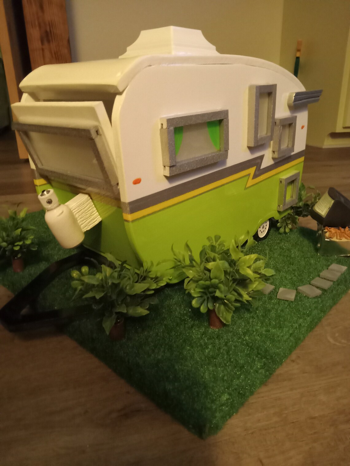 Pull Behind Camper Mailbox Custom Built Etsy