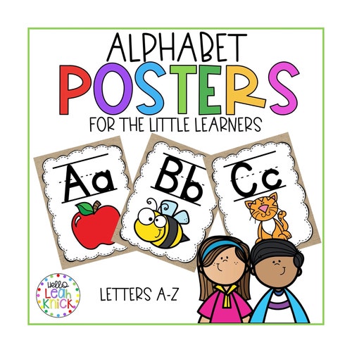 Classroom Alphabet Posters Classroom Printables Classroom - Etsy