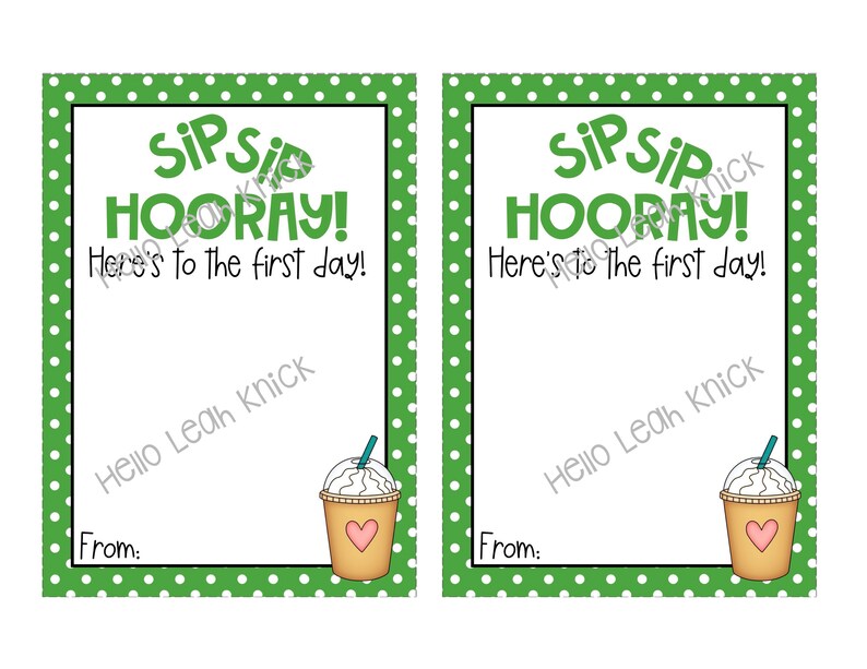 Gift Card Holder Back to School Starbucks Teacher Gift Etsy