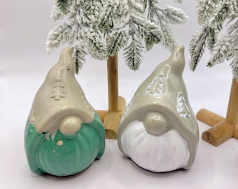 Gnome Decoration Concrete | Holiday Gnome | Christmas Gift Gnome