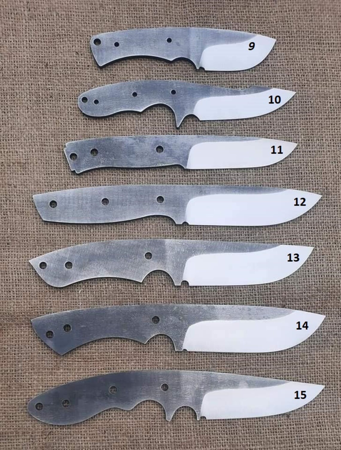 Knife Kit Kitchen Knife Kit Kitchen Knife Making Kit Make Etsy