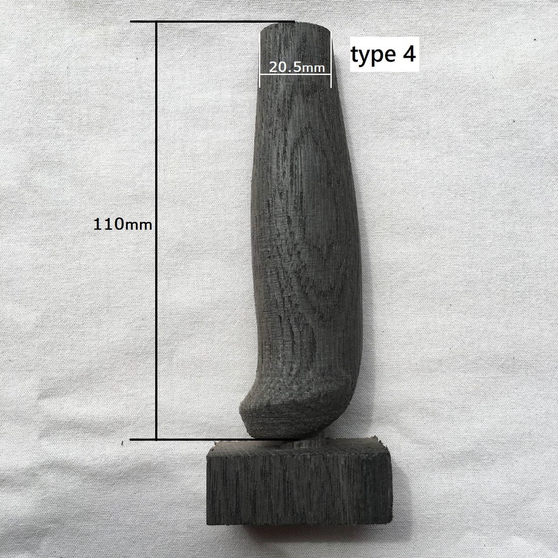 4000 y.o. wood knife handle Bog oak handle Exotic Wood Etsy