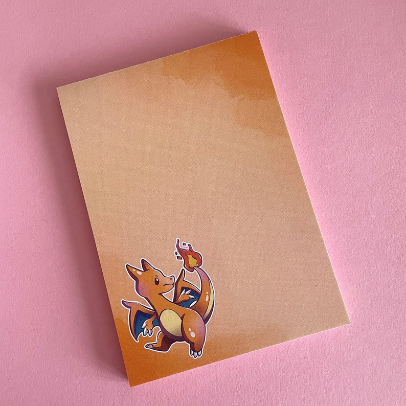 Cute Notepad, 50 Sheets, DIN A6 画像 4