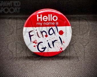 Botón de chica final