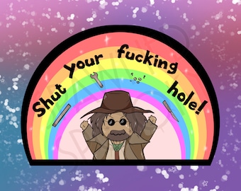 Pegatina de Heisenberg Chibi