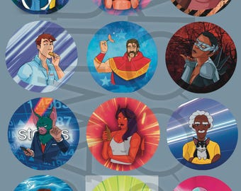 Dispatch Z Team Buttons