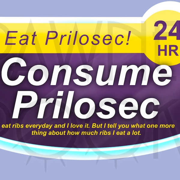 Game Grumps Prilosec Sticker
