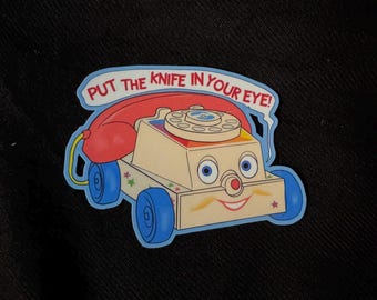 Skinamarink Toy Phone Sticker