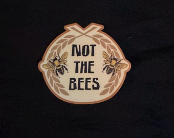 Wickerman Not The Bees Sticker