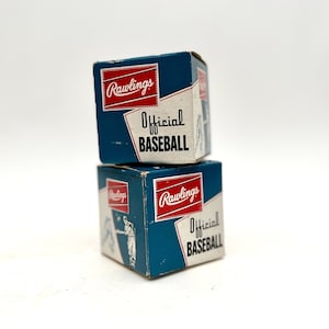 1960s Rawlings Official Little League Baseball Ball W/ Box Unopened | Sold INDIVIDUALLY