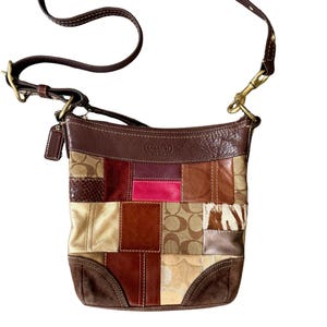 Patchwork Coach Bag - Etsy