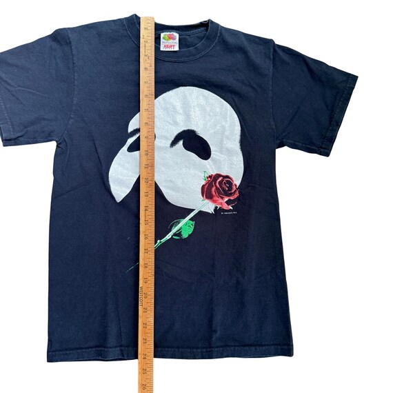 Vintage 1986 Phantom of the Opera T-Shirt | Original Broadway Production | Fruit of the Loom | Size Small | 80s Theatre Tee | RUG PLC View 6