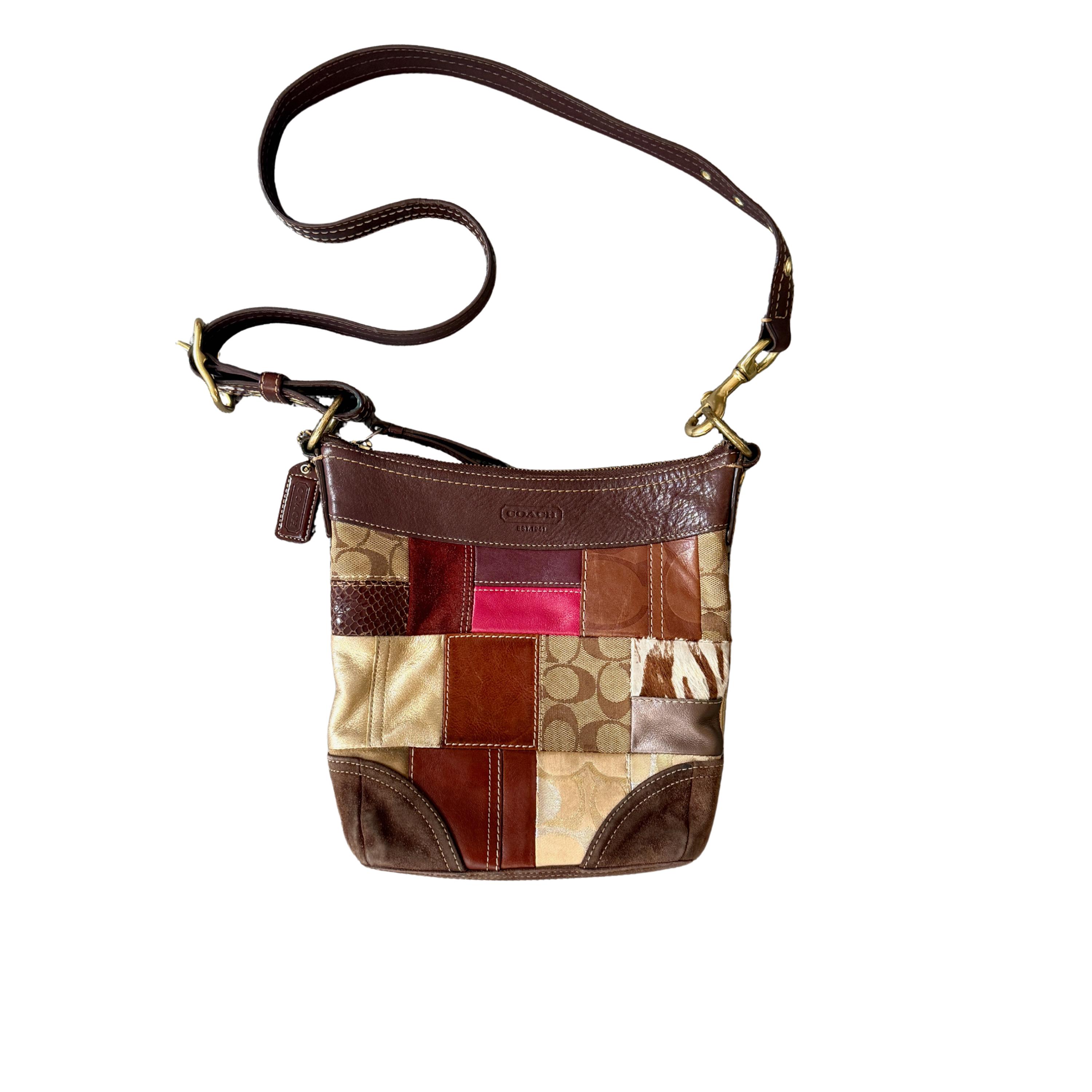 Patchwork Coach Bag - Etsy