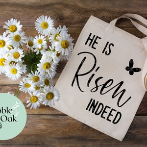 He is Risen Indeed SVG - Jesus is risen SVG - Easter Cut File - Christian Quote SVG - Religious Svg - Faith Svg - Christian Cut File
