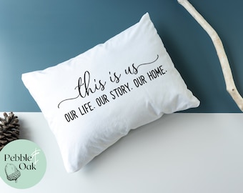 This is Us SVG - Rustic Home SVG - Modern Farmhouse Svg - Family Wall Quote Svg - Our Story Cut File - Our Home Svg - Family Cut File