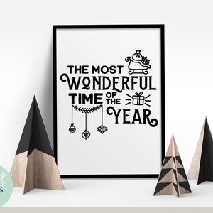 Meest prachtige tijd van het jaar SVG, Kerstmis SVG, Png, Pdf, Feestelijk, Noel, Feestdagen, Seizoensgebonden
