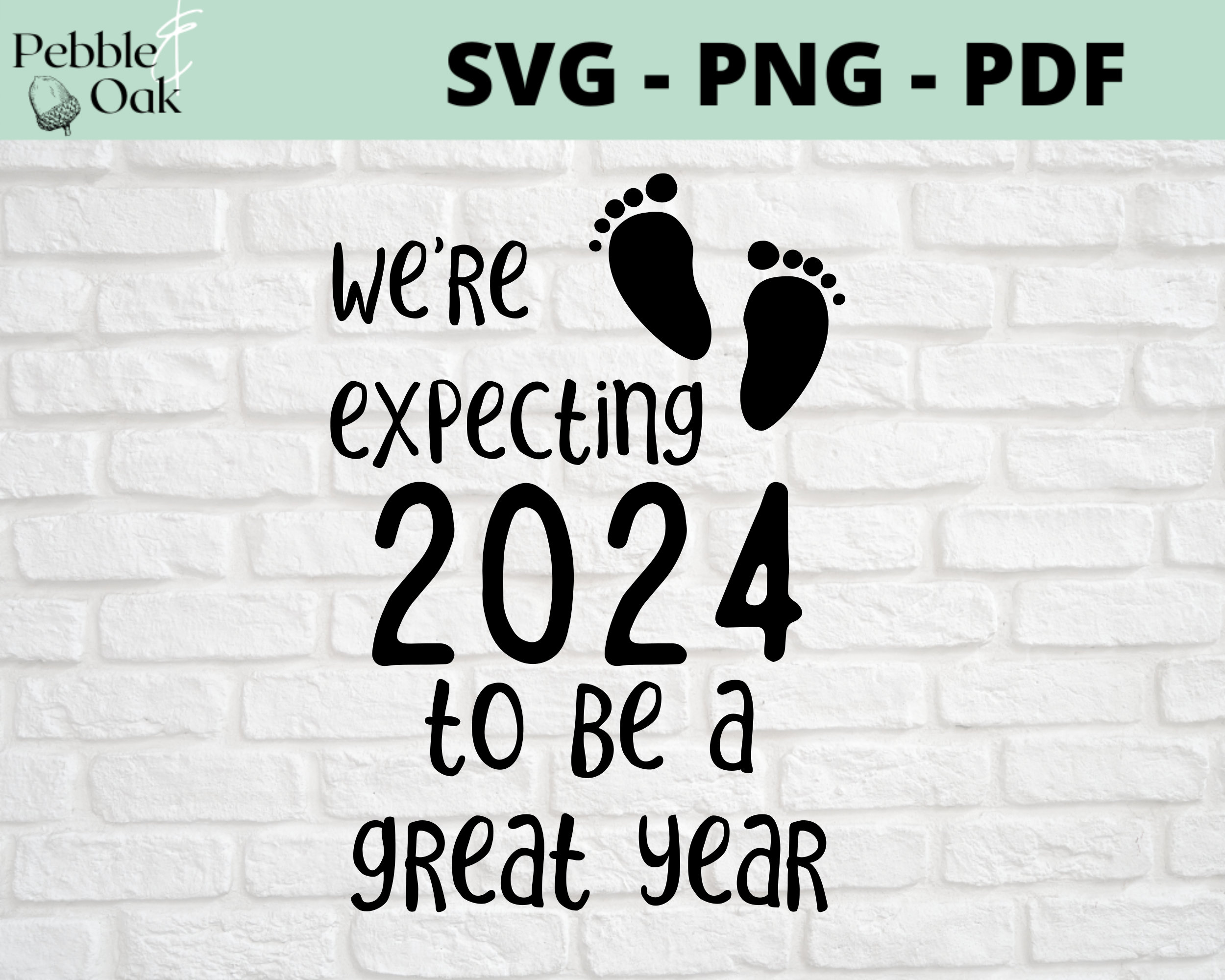 Expecting 2024 Svg Baby Announcement SVG Pregnancy Etsy
