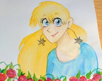Alicia in Watercolors