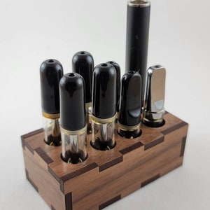 Plywood Vape Cart Holder (for 510 or Airo Pro carts)