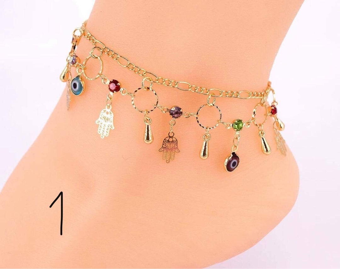 Ankle Bracelet Etsy