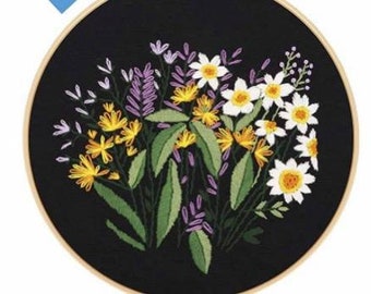 Hand embroidery pattern PDF - Embroidery pattern - Embroidery designs - Embroidery hoop - Beginner embroidery pattern - cupofneedles