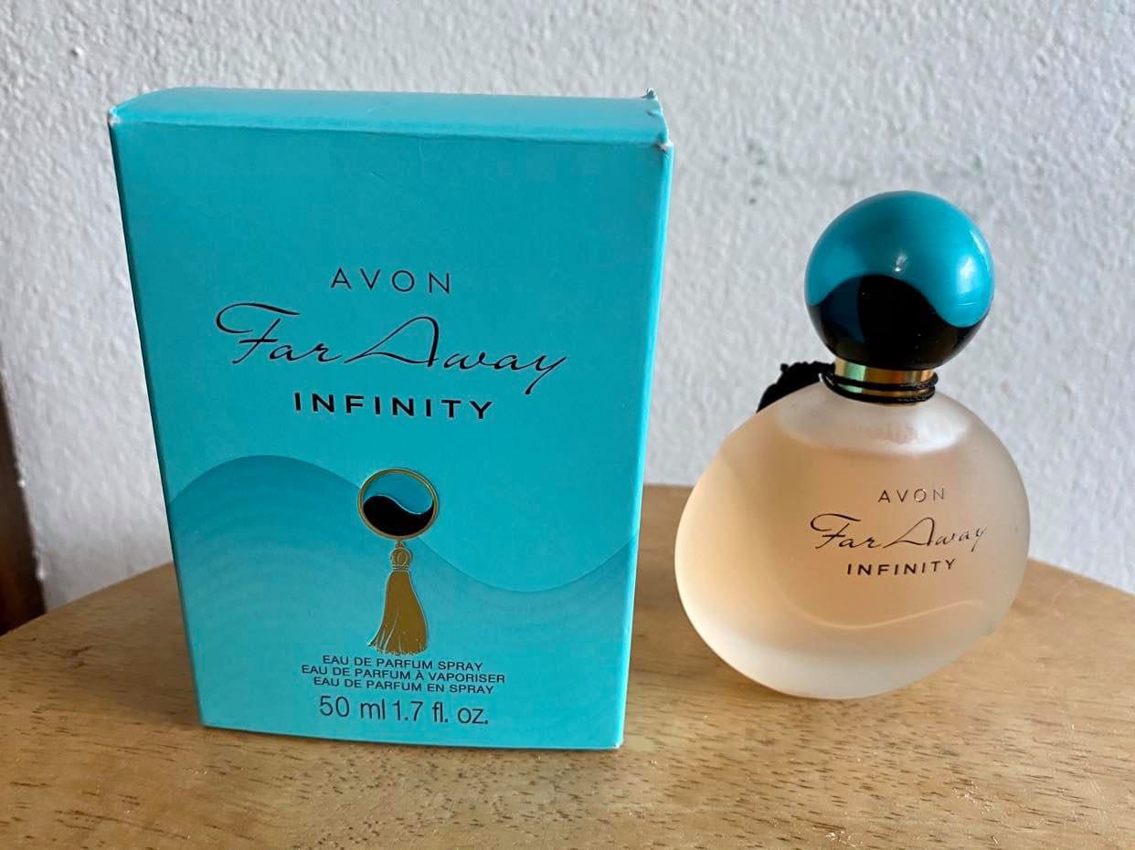 FAR AWAY Infinity Perfume by Avon for Woman and Faraway Gold Avon 50 Ml  Original 100% 