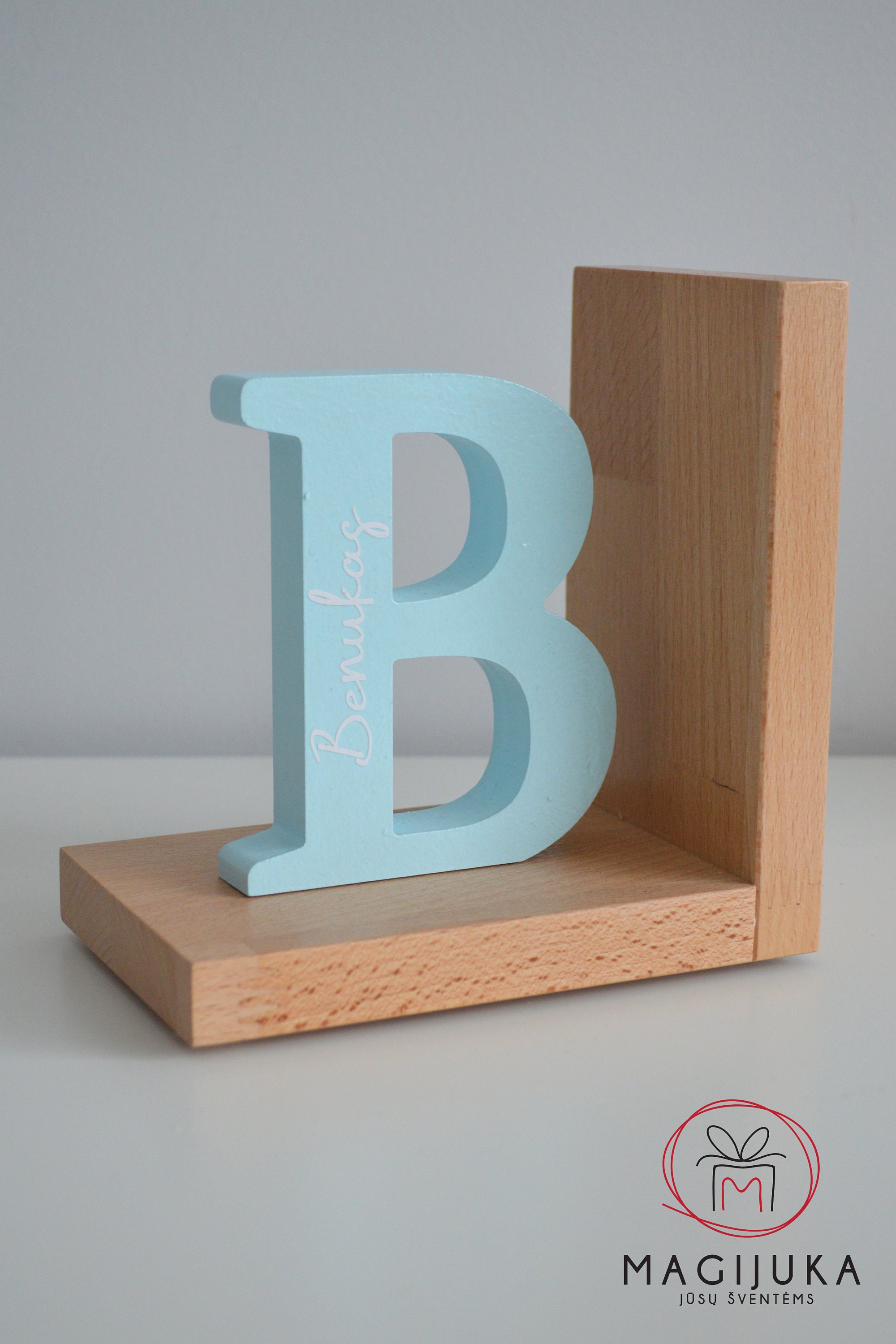 Personalized Baby Book Ends First Initials,bookend for Kids Room,baby ...