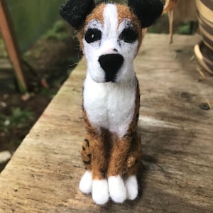 Custom made Needle Felted dogs