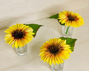 Beauty Gift American USA President Mock Contempt Artificial Sunflower Vases Bottle Blessing Card Beauty Gift American USA President Mock Contempt Artificial Sunflower Vases Bottle Blessing Card