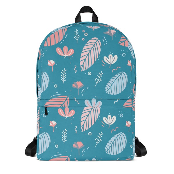 Floral backpack