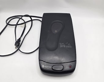 Kinyo VHS Rewinder UV-428 Black 1-Way Video Cassette Auto Stop Vintage Retro