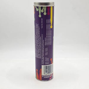Vintage Pick Up Sticks Game Steven Pic Up Stix Metal Tube 1990 Complete 画像 3