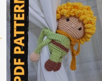PDF PATTERN Little Prince curtain tie back