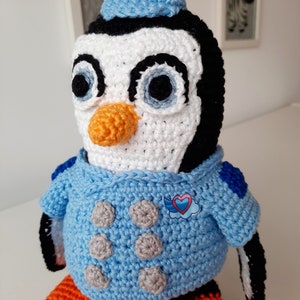 English PATTERN: Penguin Pip, T.O.T.S amigurumi image 3