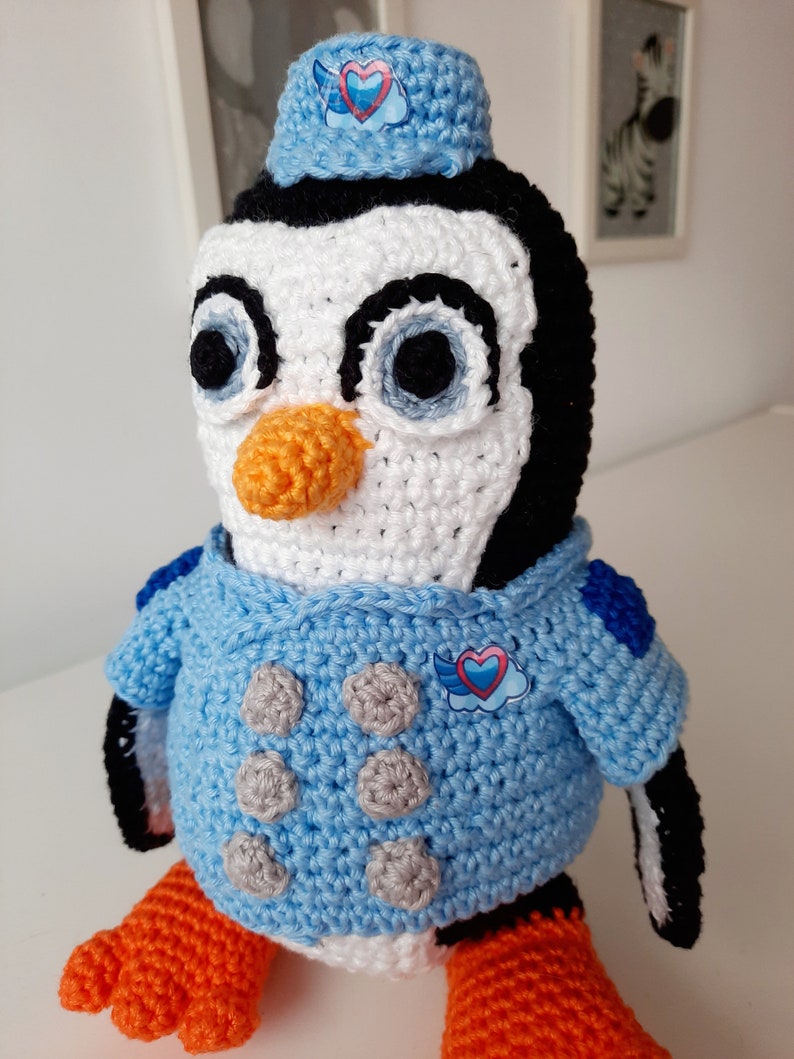 English PATTERN: Penguin Pip, T.O.T.S amigurumi image 3