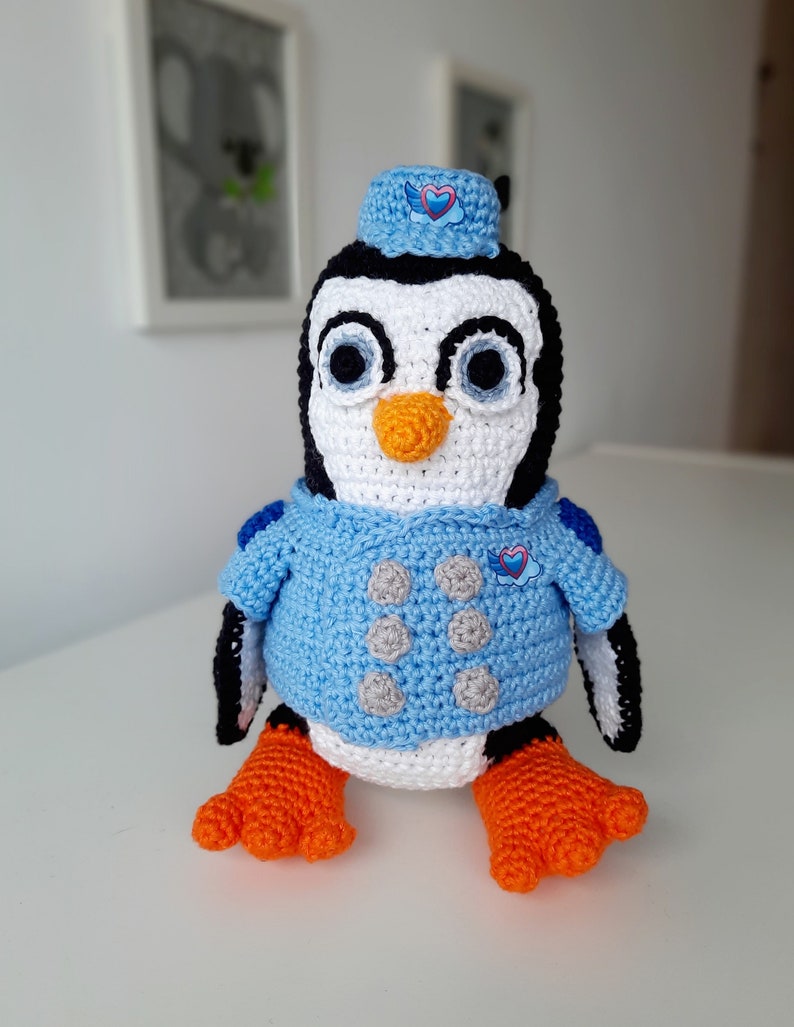 English PATTERN: Penguin Pip, T.O.T.S amigurumi image 2