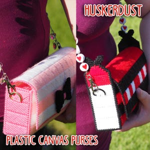 HAZBIN HOTEL HUSKERDUST Plastic Canvas Purses