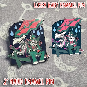 Hazbin Hotel - LOSER BABY Hard Enamel Pin [2&quot;]