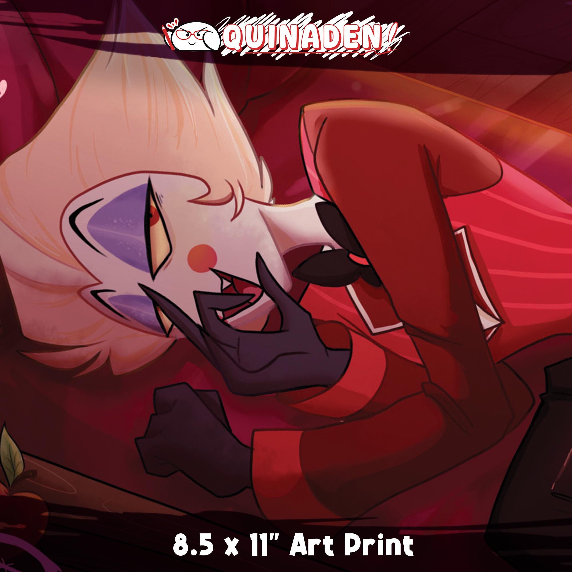 Alastor Hazbin Hotel Playmat - Etsy