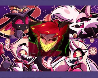 その他 Hazbinhotel Addict Playmat Hazbin Hotel Angel Dust Official Limited Edition Play Mat