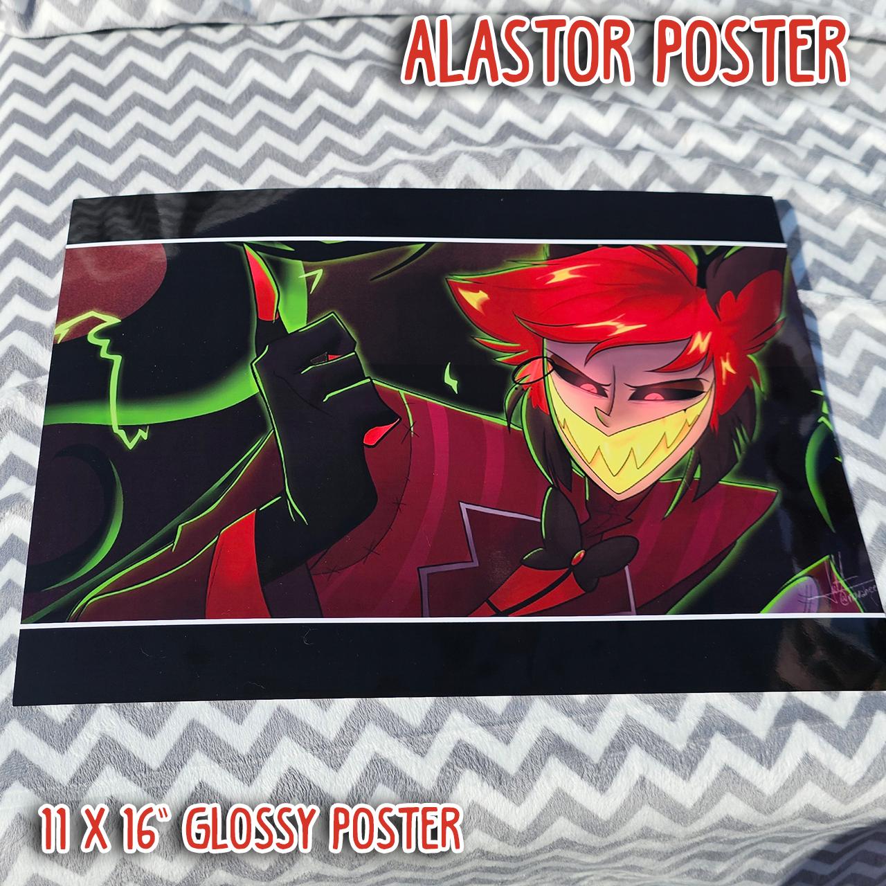 アラスター　ハズビンホテル　ポスター Amazon.co.jp: ハズビンホテル アラスター 声優 直筆サイン ポスター