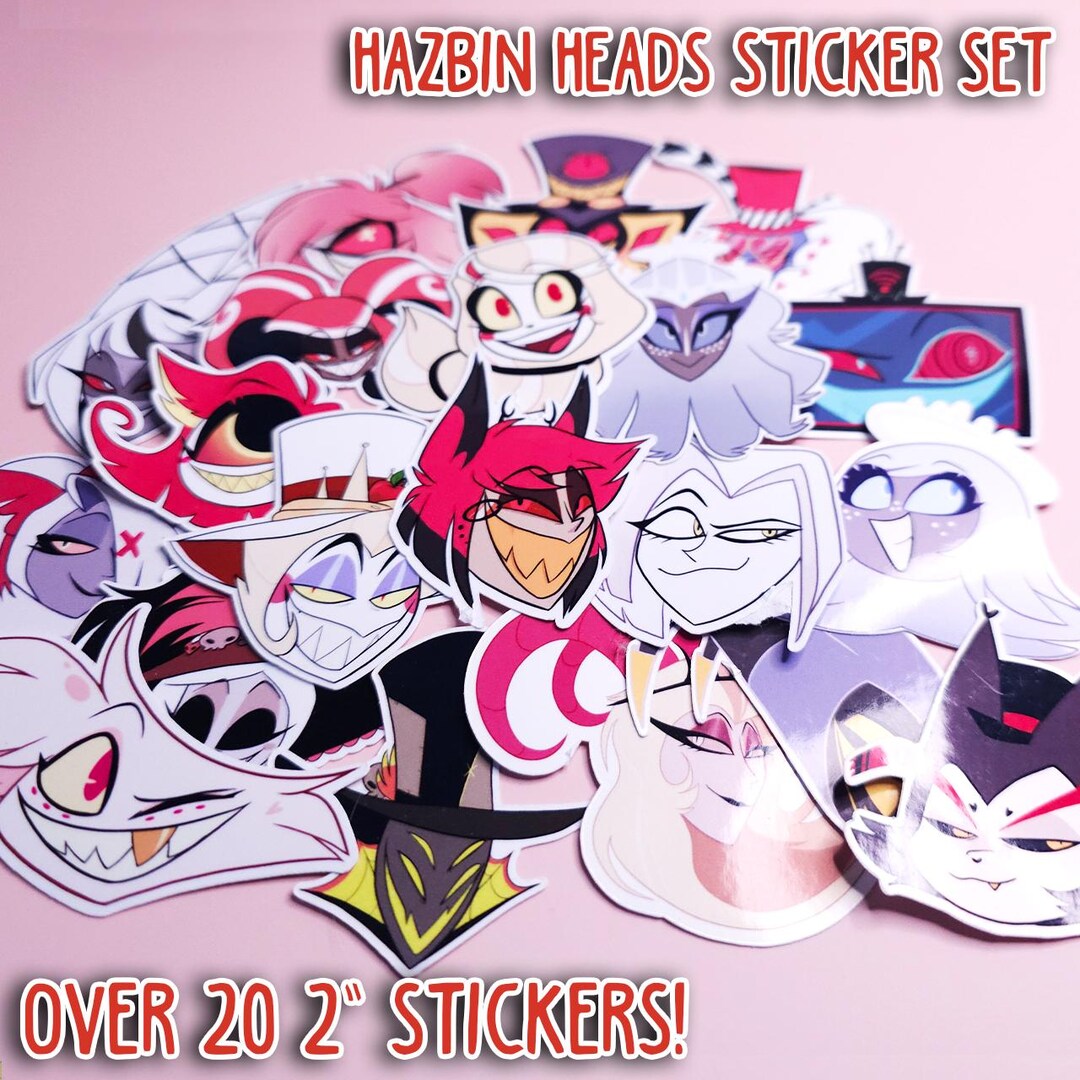 Hazbin Hotel - Sticker Set (HEADS) [2