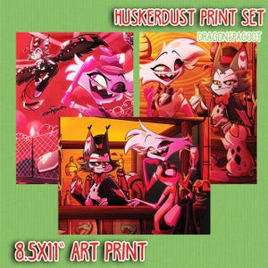 Angel dust hazbin hotel poster - Etsy 日本