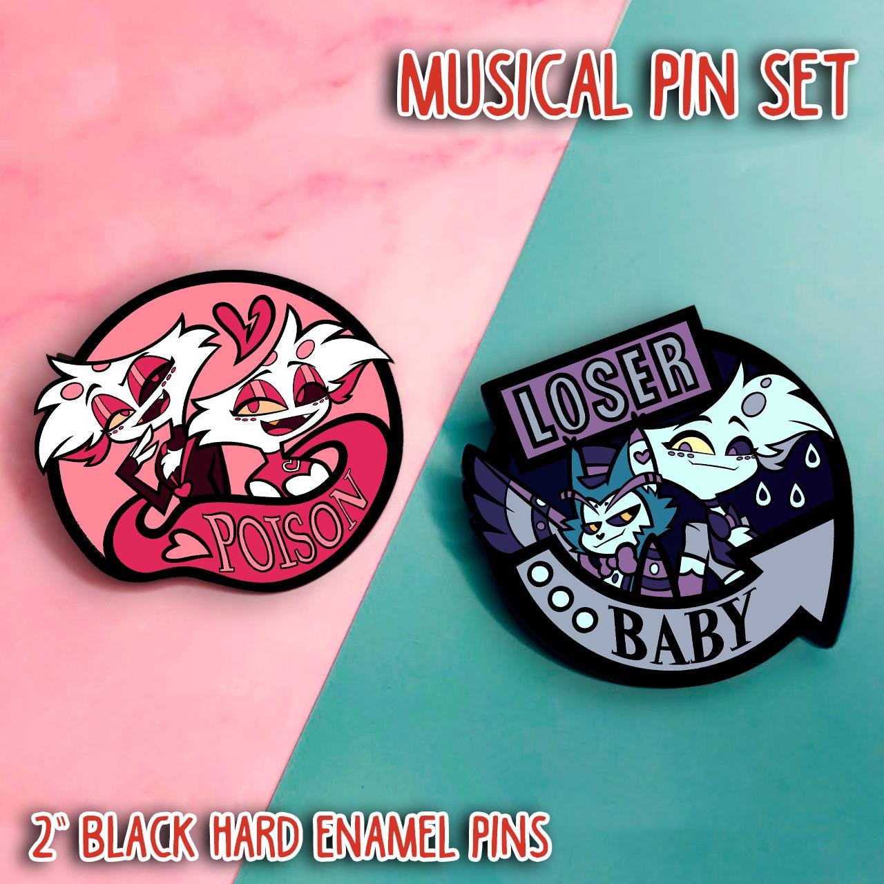 Hazbinhotel サインプリント Loser baby Hazbinhotel サインプリント Loser baby Hazbinhotel サインプリント