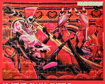 Hazbin Hotel Valentino and Angel Dust 99-PC PUZZLE - Etsy