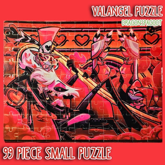 Hazbin Hotel Valentino and Angel Dust 99-PC PUZZLE - Etsy