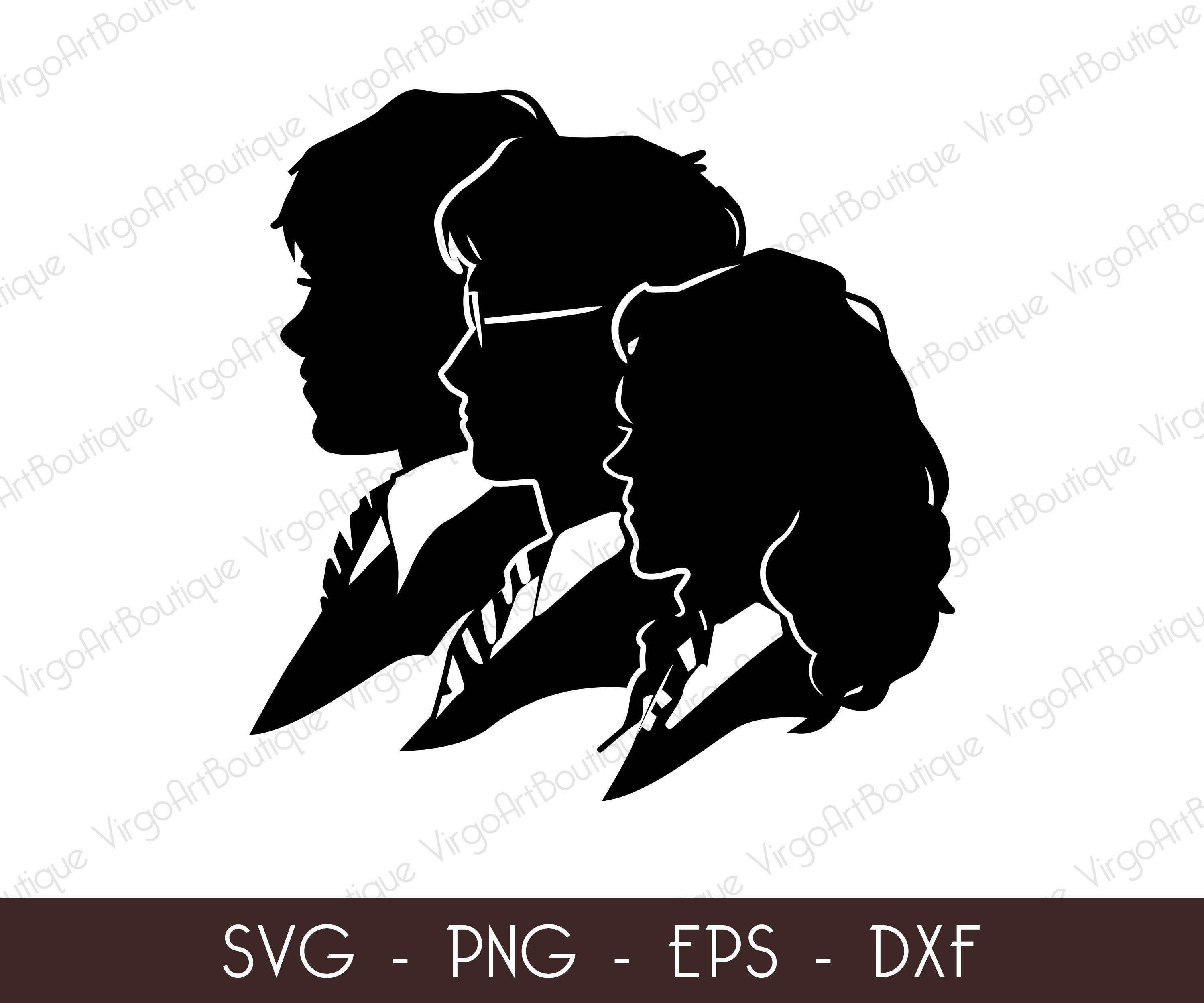 Harry Potter Friends Svg Png Eps Dxf Descarga instantánea | Etsy